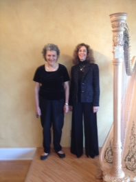 Lisa and Susan perform Atl Harp Center