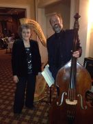 Susan and Matt Stallard on Valentines 2014 at Sugarloaf Country Club playing jazz