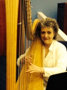 Susan and her harp
